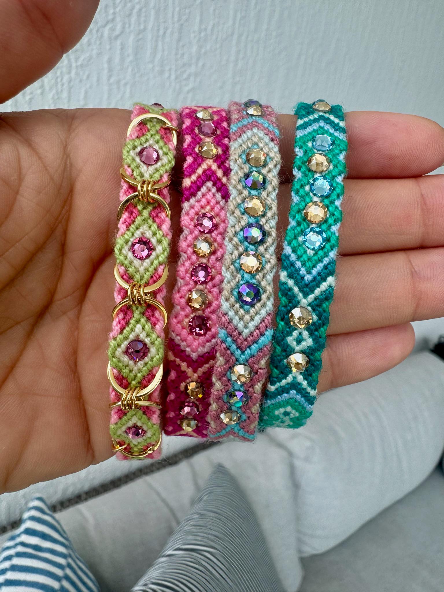 Wayuu Skinny Bracelet | Lilac
