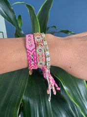 Pulsera Wayuu Free Spirit | Sahara Blush