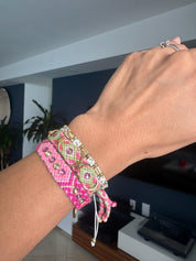 Pulsera Wayuu Free Spirit | Sahara Blush