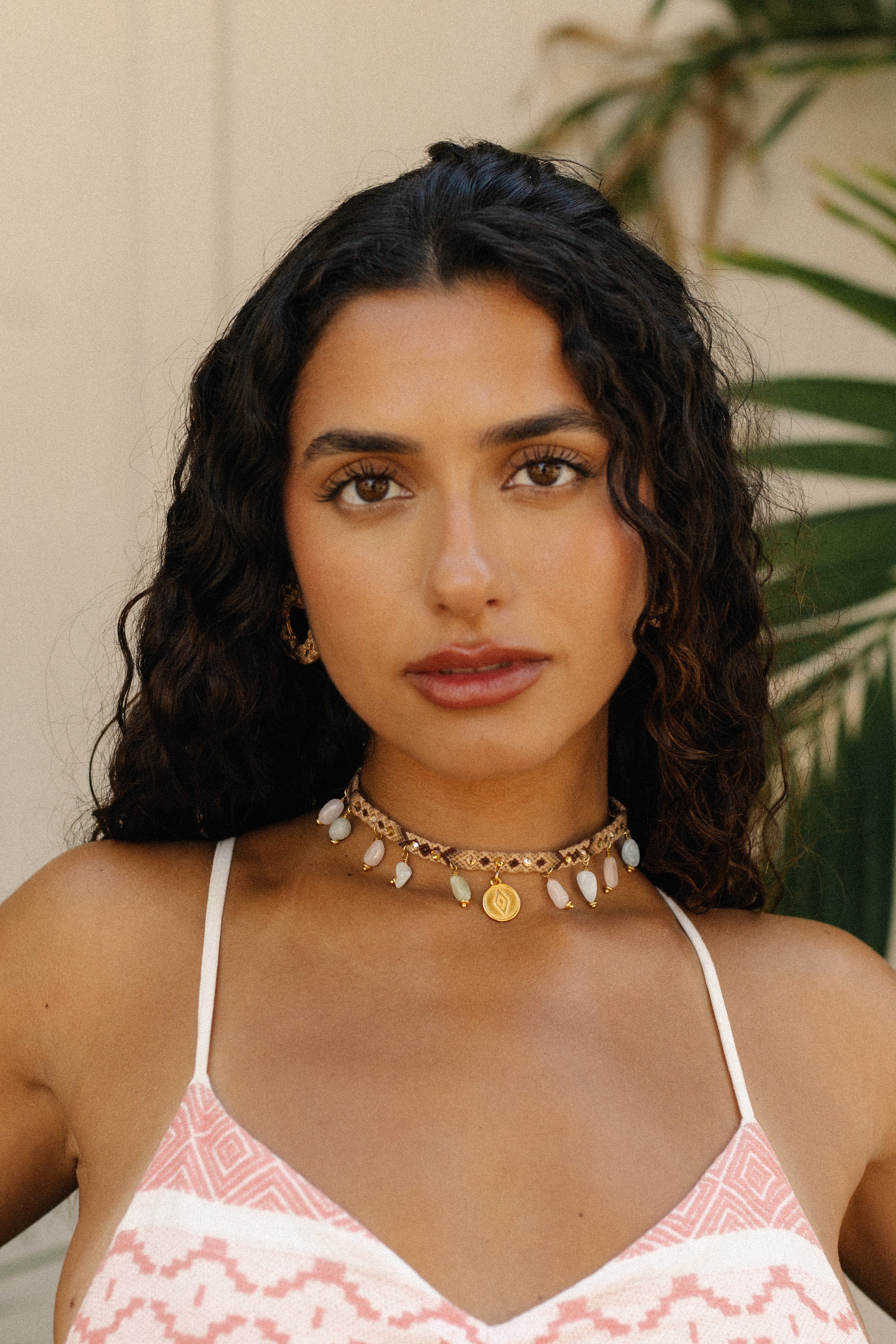 Choker Wayuu Kalepsu - Camel