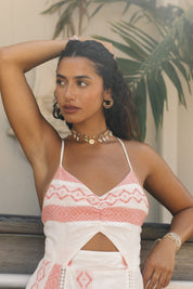 Choker Wayuu Kalepsu - Camel