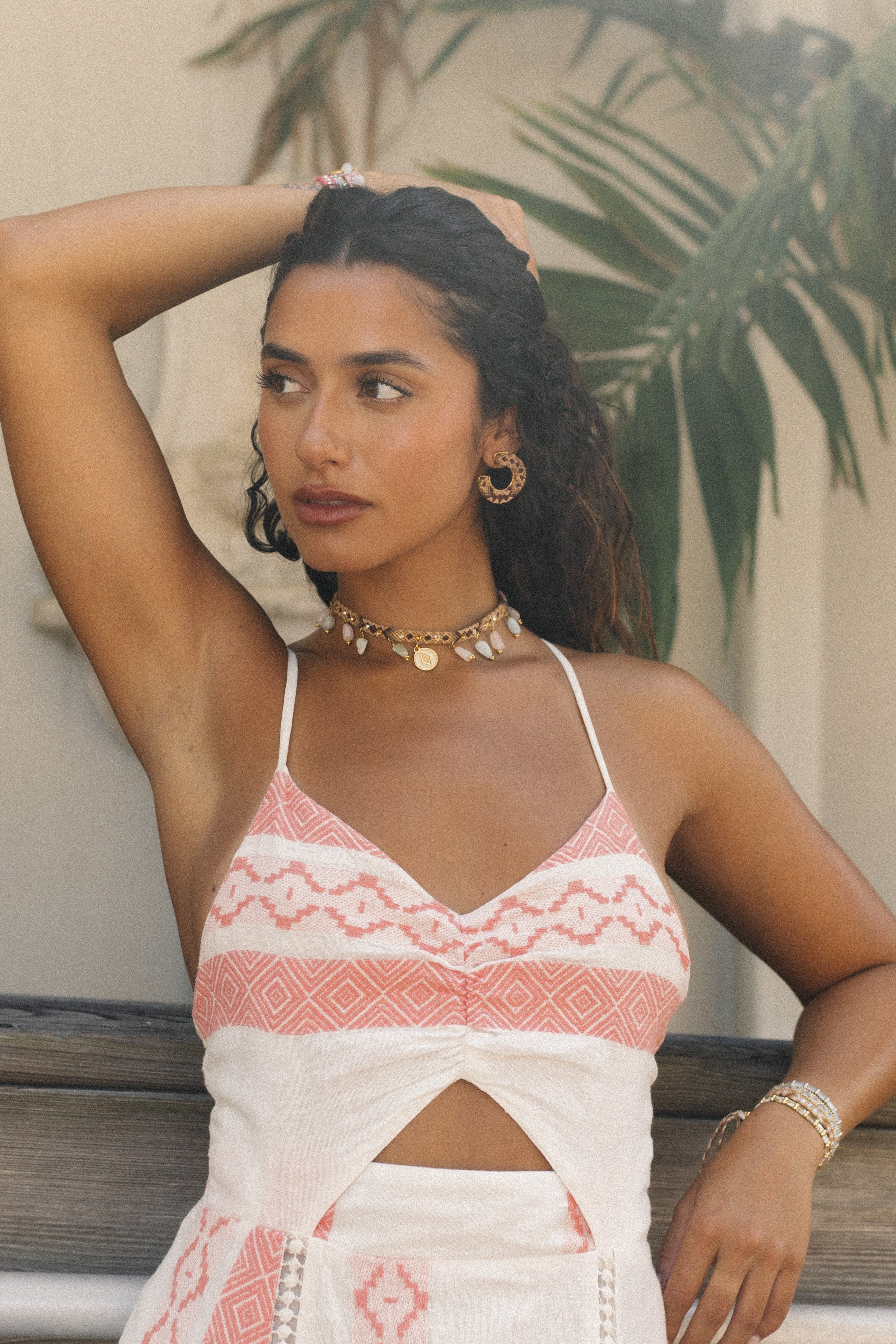 Choker Wayuu Kalepsu - Camel