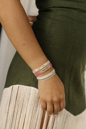 Sahara  Miyuki Bracelet-  Desert Glow