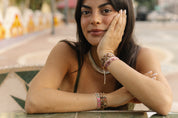Wayuu Skinny Bracelet - Camel