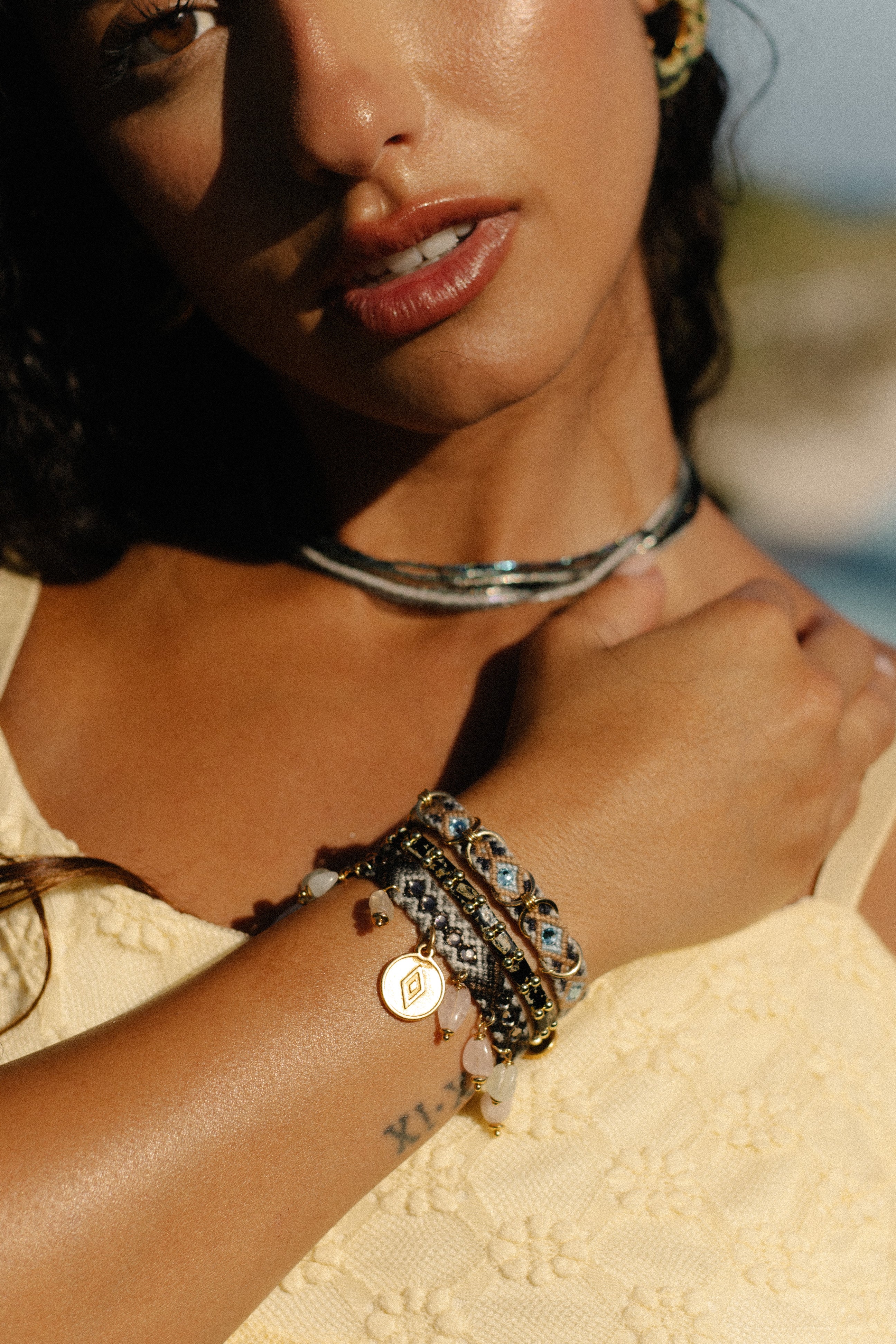 Pulsera Wayuu Kalepsu - Silver