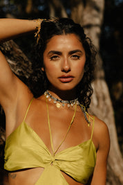Choker Wayuu Kalepsu - Greige