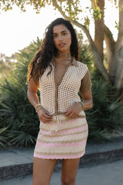 Choker Wayuu Jolotsü -Greige