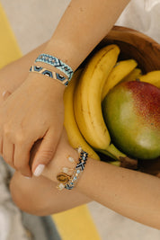 Pulsera Wayuu Kalepsu - Beach Blue