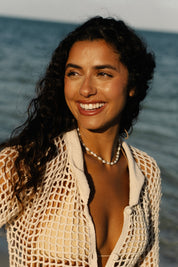 Aura Pearl Necklace