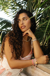 Pulsera Wayuu Kalepsu - Desert Rose