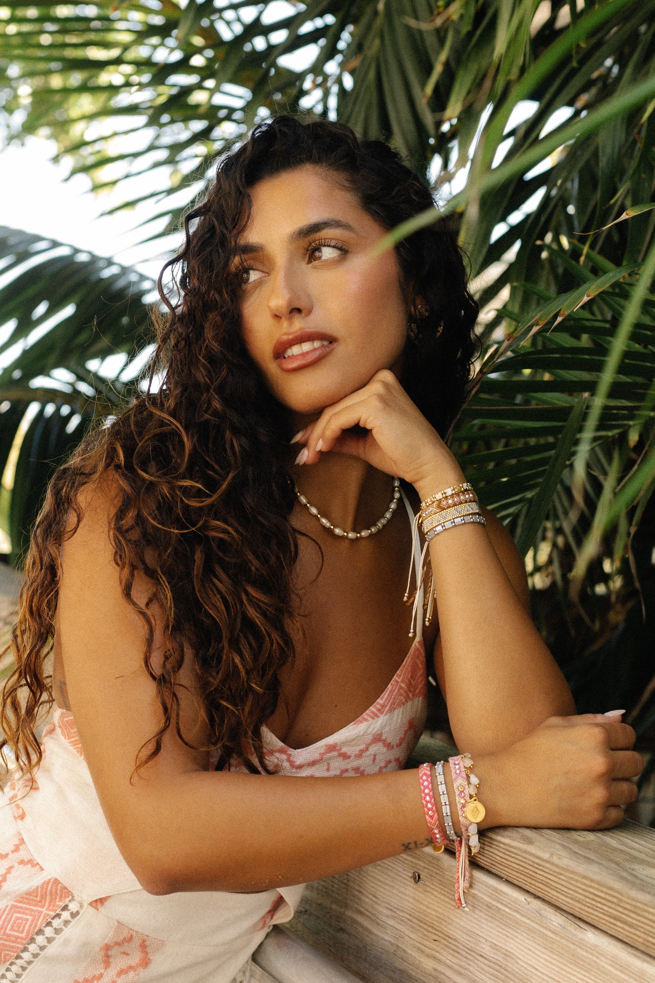 Pulsera Wayuu Kalepsu - Desert Rose