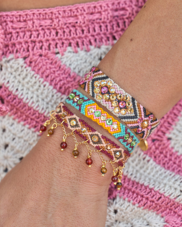 Salinas Wayuu set x 3 pulseras