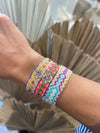 Pulsera Wayuu Be the Change  - Sandia