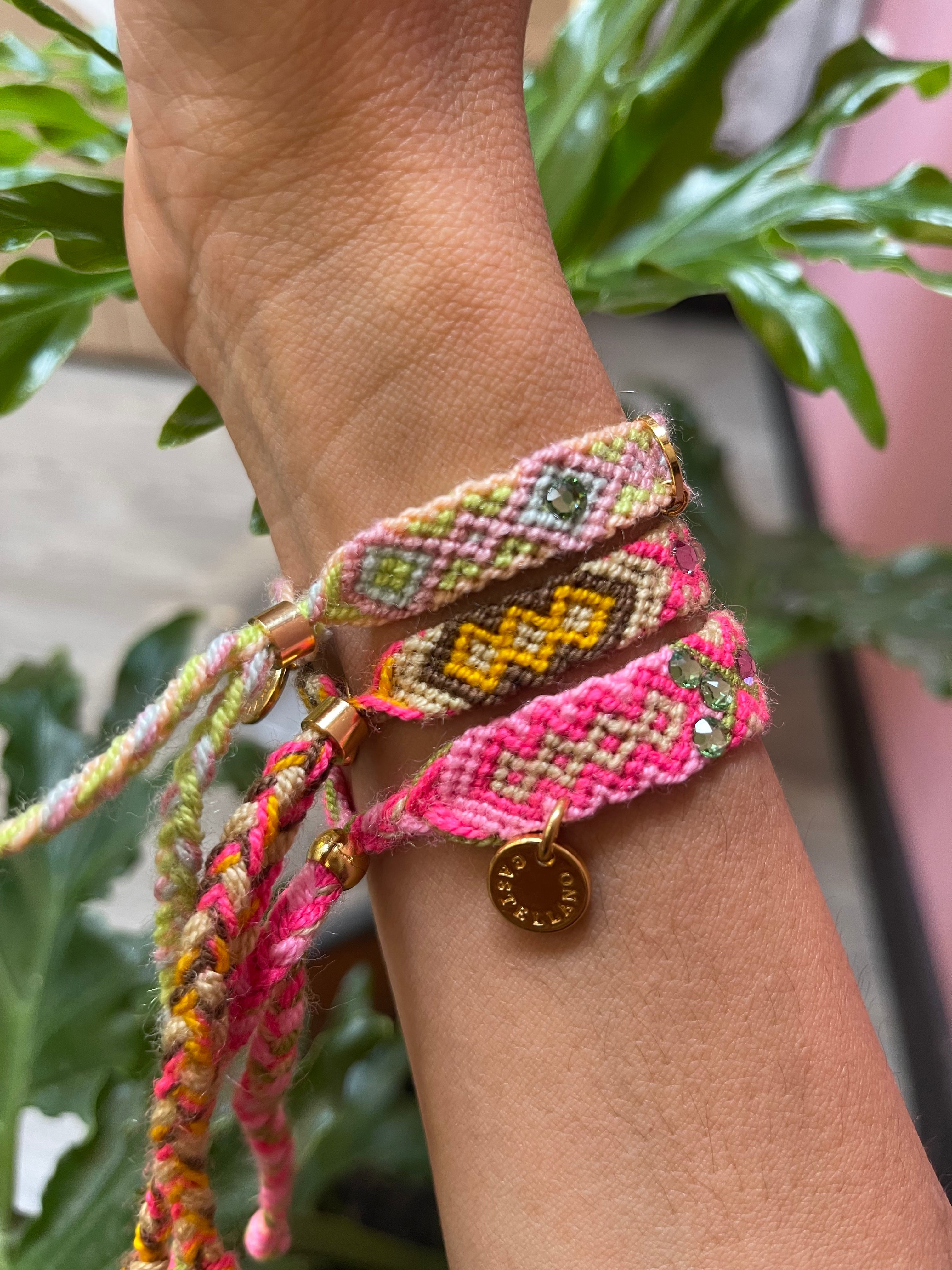 Pulsera Wayuu Free Spirit - Limon
