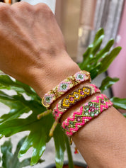 Pulsera Wayuu Free Spirit - Limon