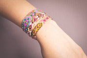 Pulsera Wayuu Free Spirit - Vinotinto