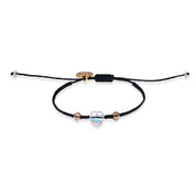 Pulsera Corazón de Swarovski - Negro