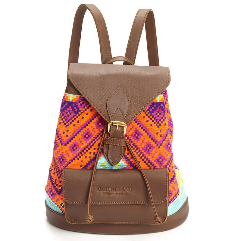 Handmade wayuu backpack