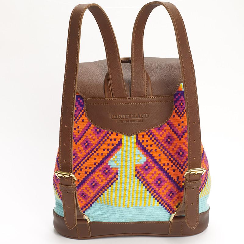 Isashi Backpack - Orange/Blue -PRE ORDER