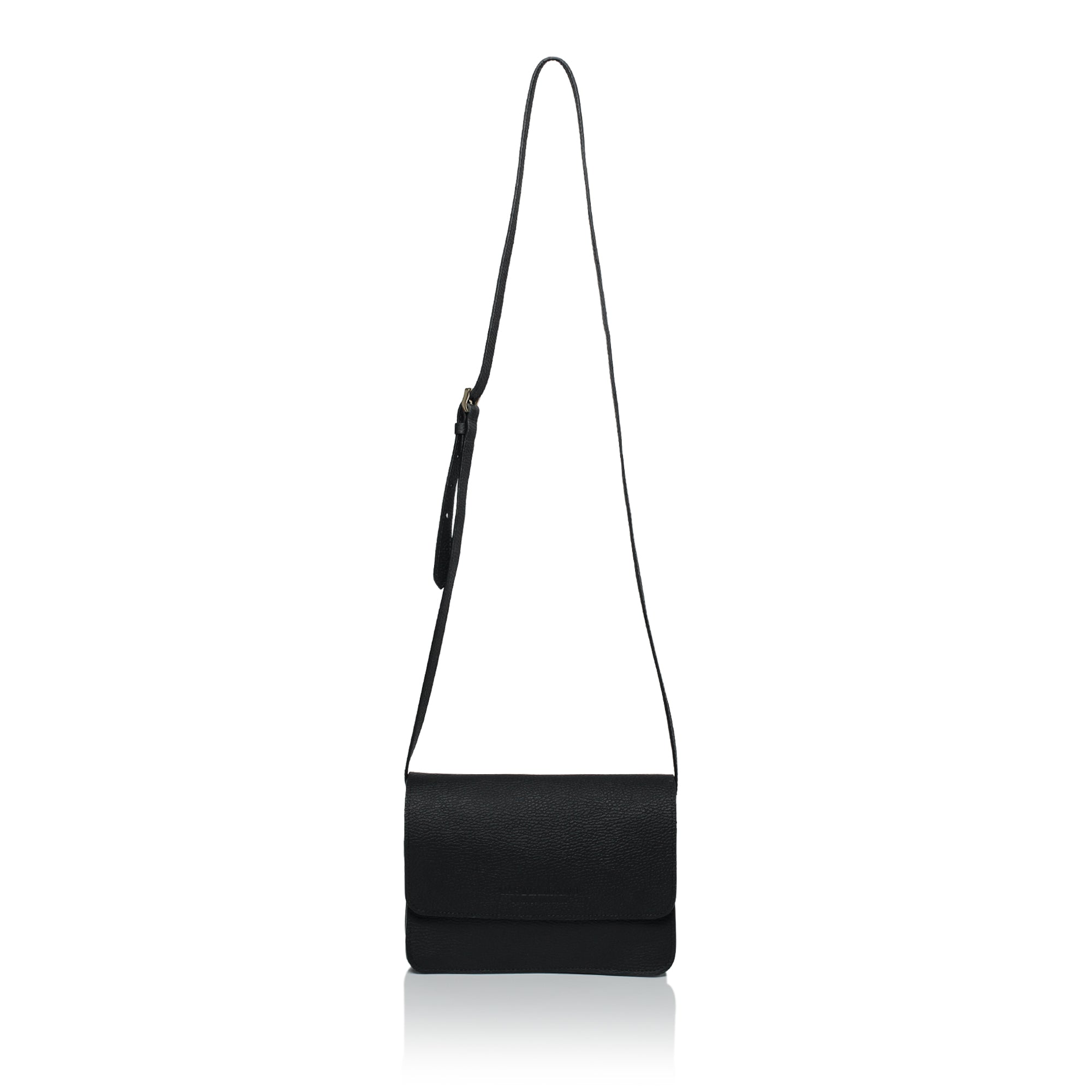 ISHI Pebble Leather Cross Body