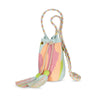 Makki Mini Pouch with Pom Poms - Pastel Swirl