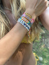 Wayuu Skinny Bracelet -  Barbie