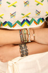 Pulsera Wayuu Be the Change - Blue Navy