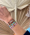 Pulsera Wayuu Be the Change  - Beige