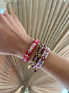 Wayuu Skinny Bracelet - Corazón