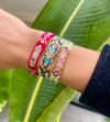 Wayuu Skinny Bracelet - Limon